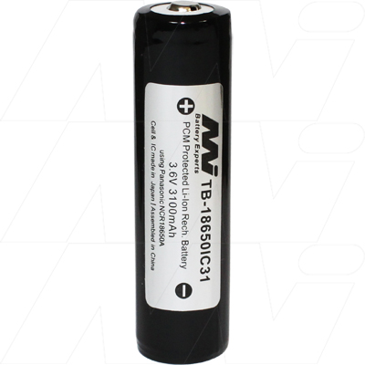 MI Battery Experts TB-18650IC31-BP1